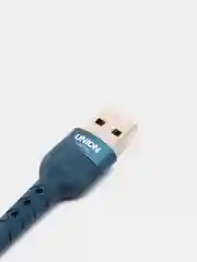 Синий бронированный кабель USB, Lightning, Micro, Type-C