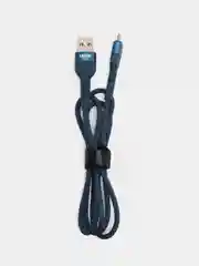 Синий бронированный кабель USB, Lightning, Micro, Type-C