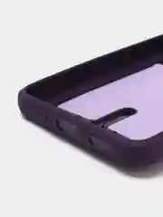 Пурпурный чехол Samsung Galaxy A33, Самсунг Галакси А33 5G силиконовый, с карманом для карты