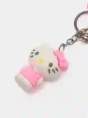 Пастельно-коралловый брелок для ключей и рюкзака