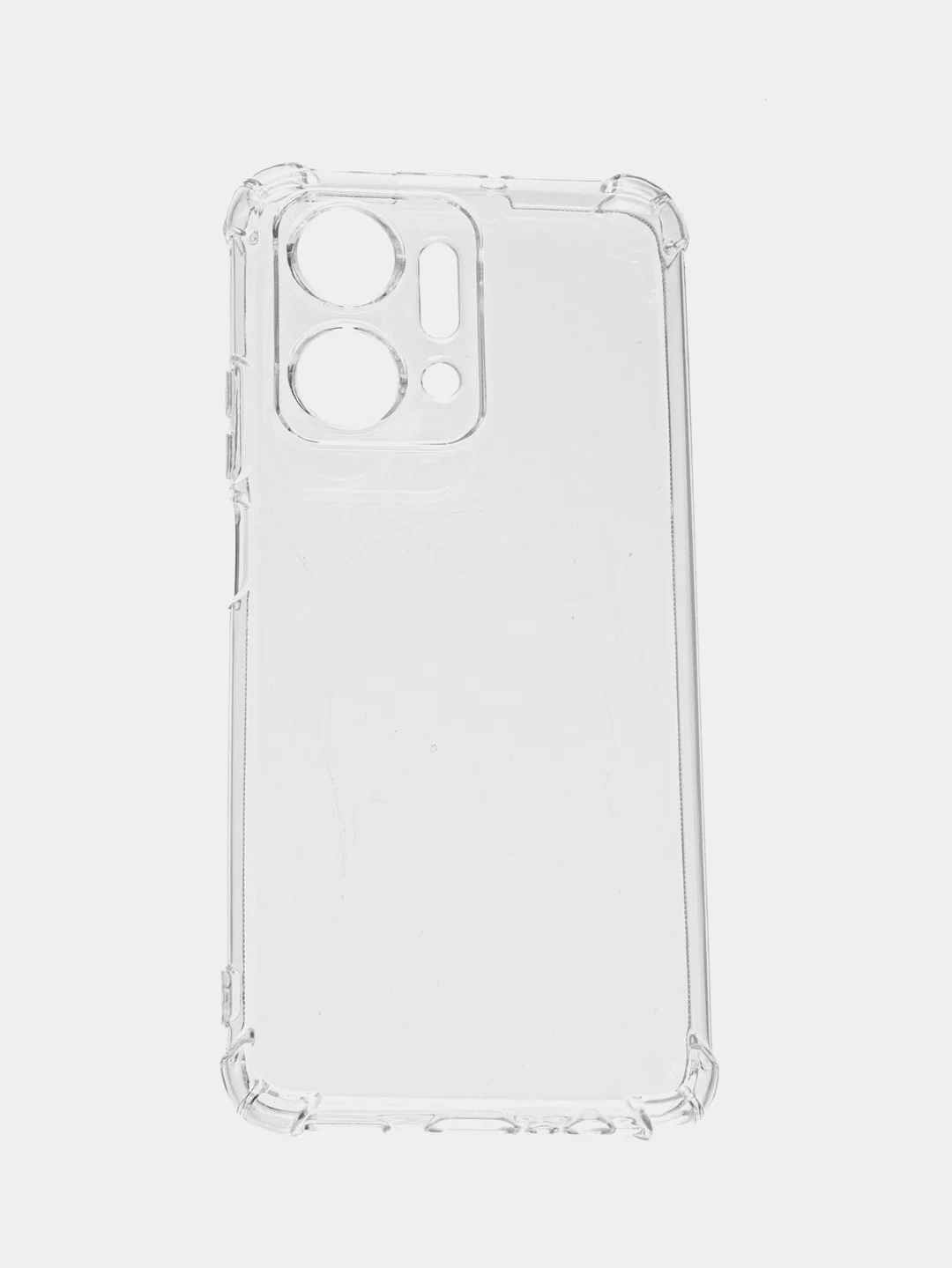 Прозрачный чехол Huawei Honor X7a, Хуавей Хонор Х7а, прозрачный, силиконовый, противоударный