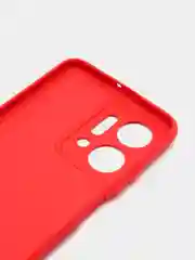 Красный чехол силиконовый для Huawei Honor X7a (Хуавей Хонор Х7а) Silicone Cover