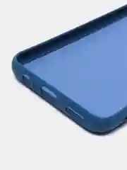 Синий чехол силиконовый для Huawei Honor X7a (Хуавей Хонор Х7а) Silicone Cover