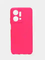Фуксия чехол силиконовый для Huawei Honor X7a (Хуавей Хонор Х7а) Silicone Cover