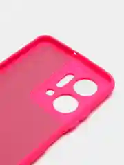 Фуксия чехол силиконовый для Huawei Honor X7a (Хуавей Хонор Х7а) Silicone Cover