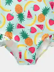 Ледяной купальник для девочки, слитный