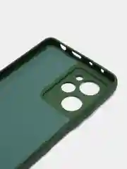 Тёмно-зелёный чехол силиконовый для Poco X5 Pro 5G, Redmi Note 12 Pro Speed Edition Silicone Cover