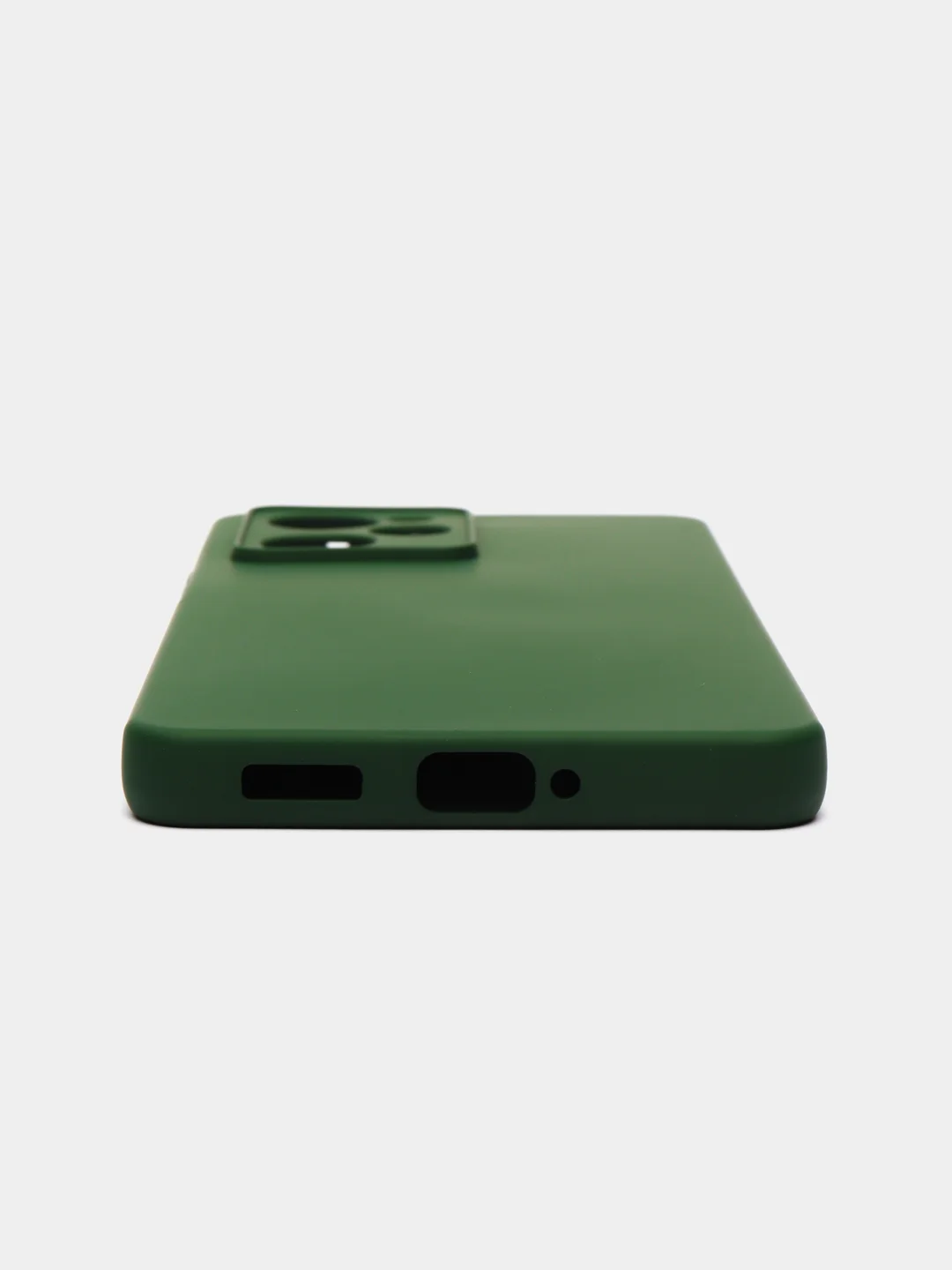 Тёмно-зелёный чехол силиконовый для Poco X5 Pro 5G, Redmi Note 12 Pro Speed Edition Silicone Cover