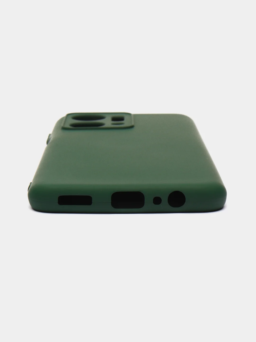 Зеленый чехол силиконовый для Huawei Honor X7a (Хуавей Хонор Х7а) Silicone Cover