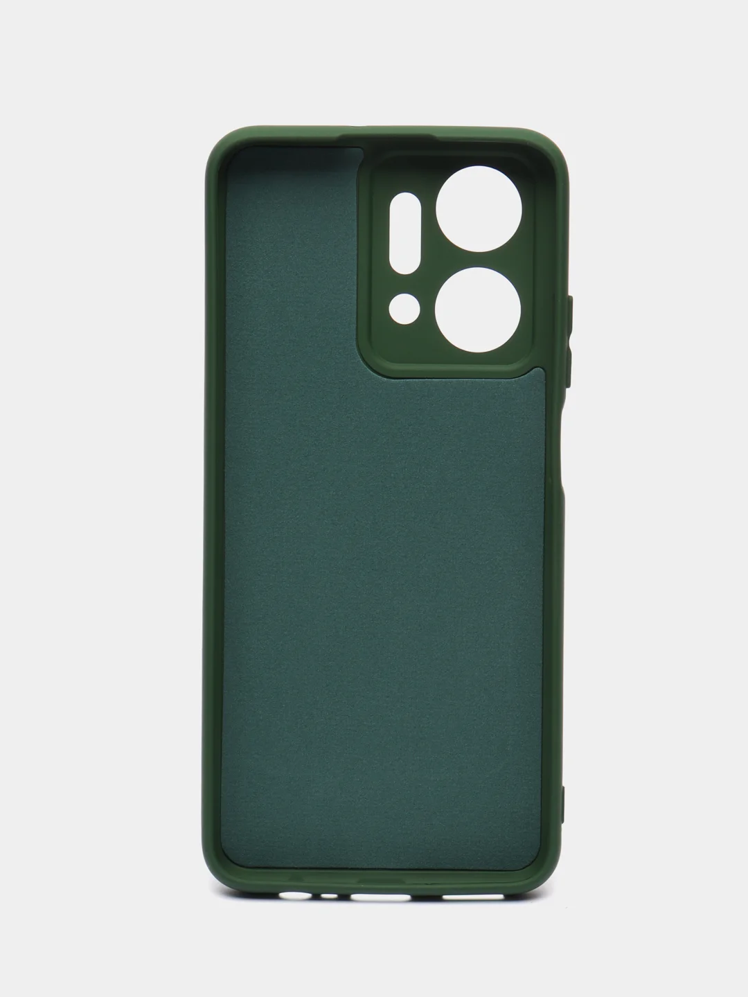 Зеленый чехол силиконовый для Huawei Honor X7a (Хуавей Хонор Х7а) Silicone Cover
