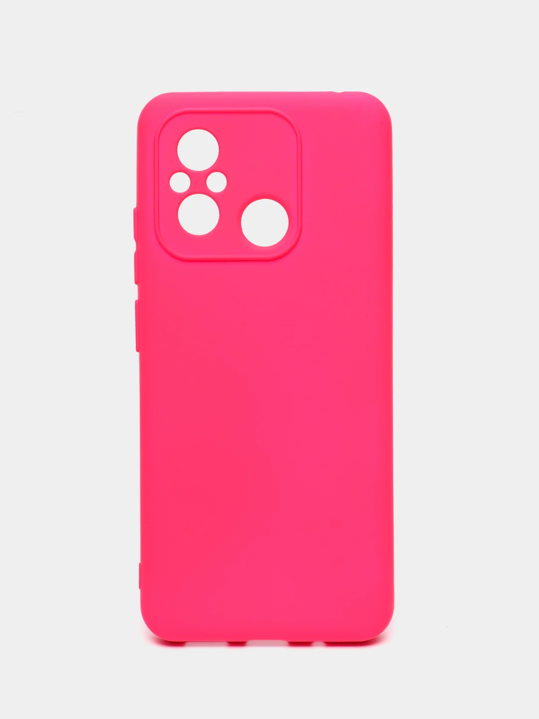 Фуксия чехол силиконовый для Xiaomi Redmi 12C, Сяоми Редми 12С Silicone Cover