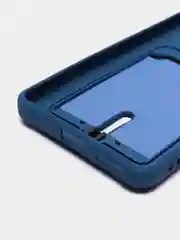 Синий чехол Xiaomi Redmi Note 11 Pro / Note 12 Pro, Редми Нот 11 про с карманом для карты