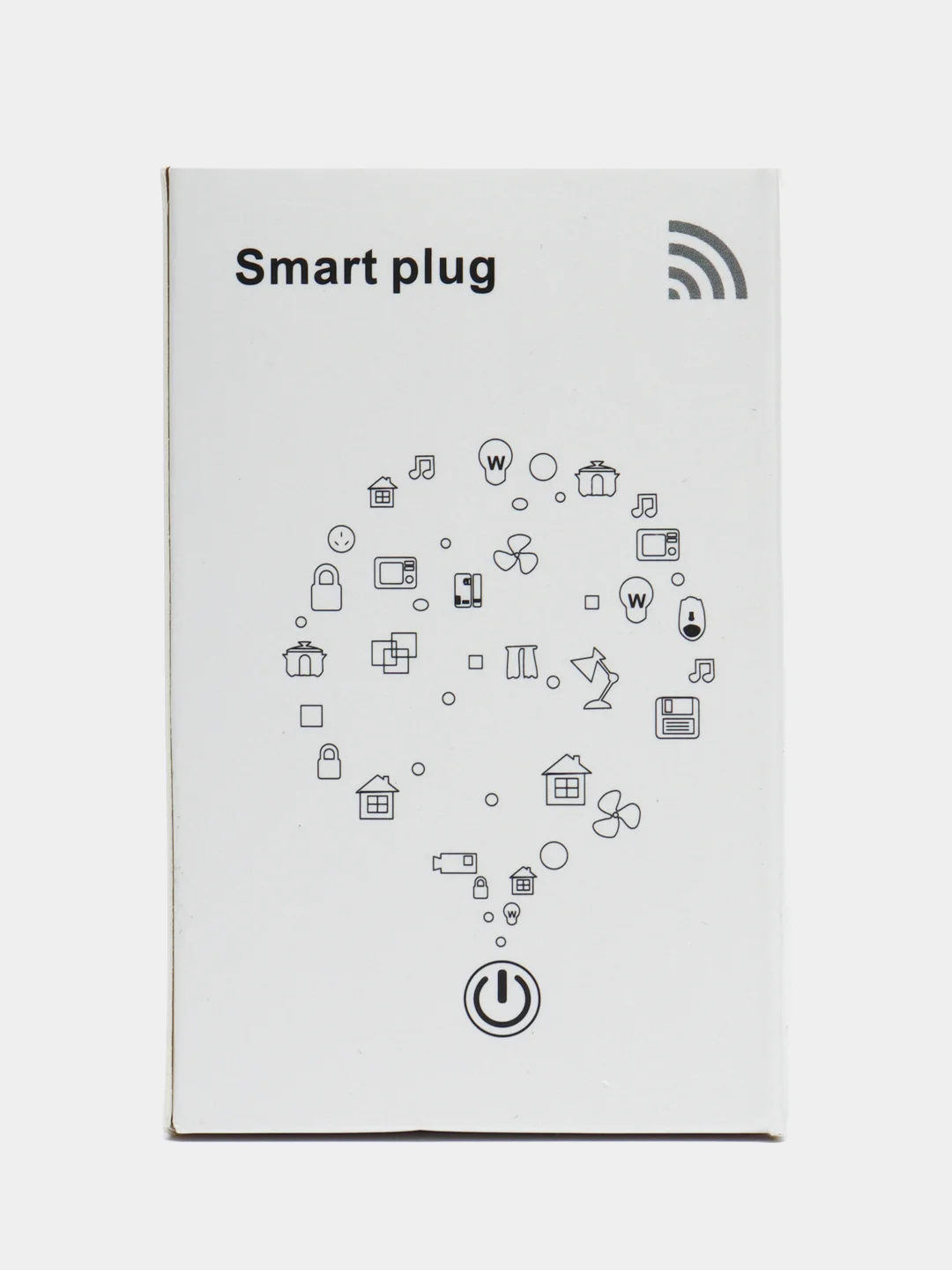 Белый умная розетка с Wi-Fi