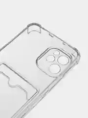 Прозрачный чехол для Huawei Nova Y61, прозрачный с карманом для карты Хуавей Нова У61