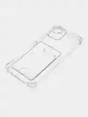 Прозрачный чехол для Huawei Nova Y61, прозрачный с карманом для карты Хуавей Нова У61