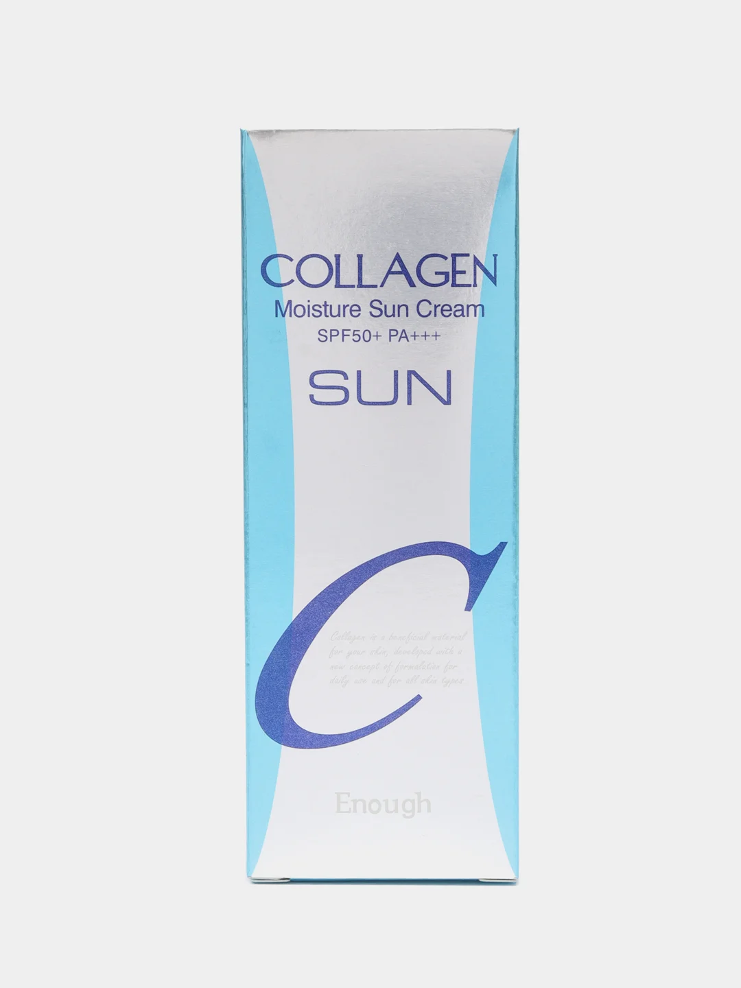 Солнцезащитный крем для лица и тела SPF50+ PA++ с коллагеном