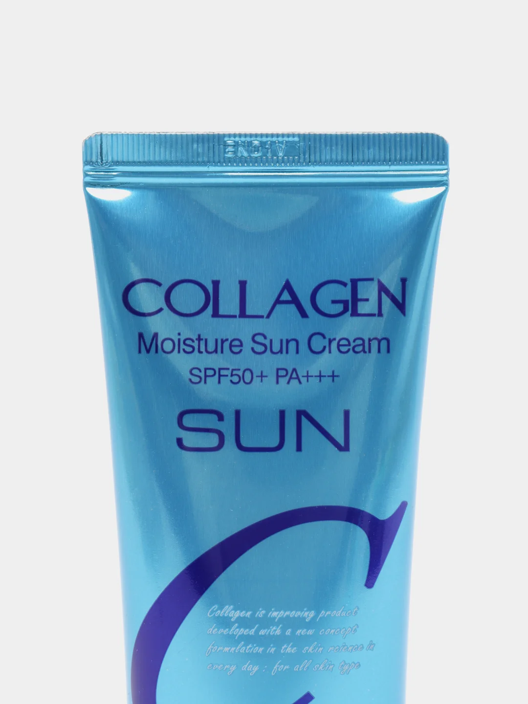 Солнцезащитный крем для лица и тела SPF50+ PA++ с коллагеном