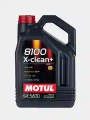 Моторное масло MOTUL 8100 X-clean+ 5W-30  5л, 100% Синтетика
