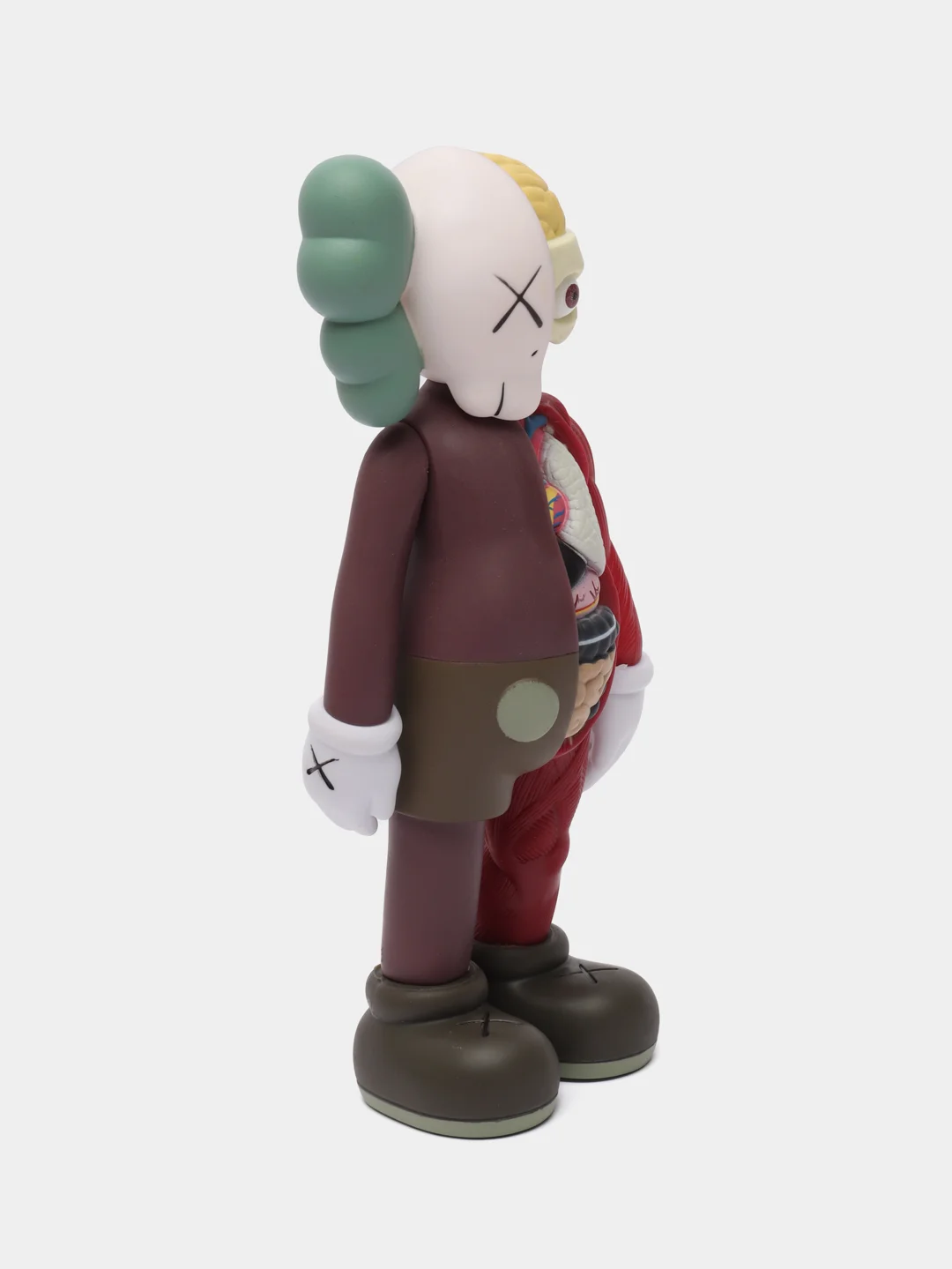 Коричневый kaws anatomy игрушка коллекционная