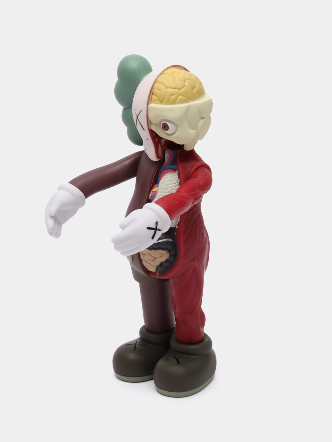 Коричневый kaws anatomy игрушка коллекционная