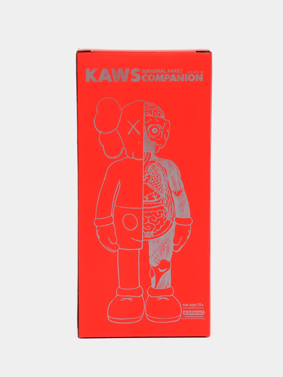 Коричневый kaws anatomy игрушка коллекционная