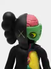 Черный kaws anatomy игрушка коллекционная