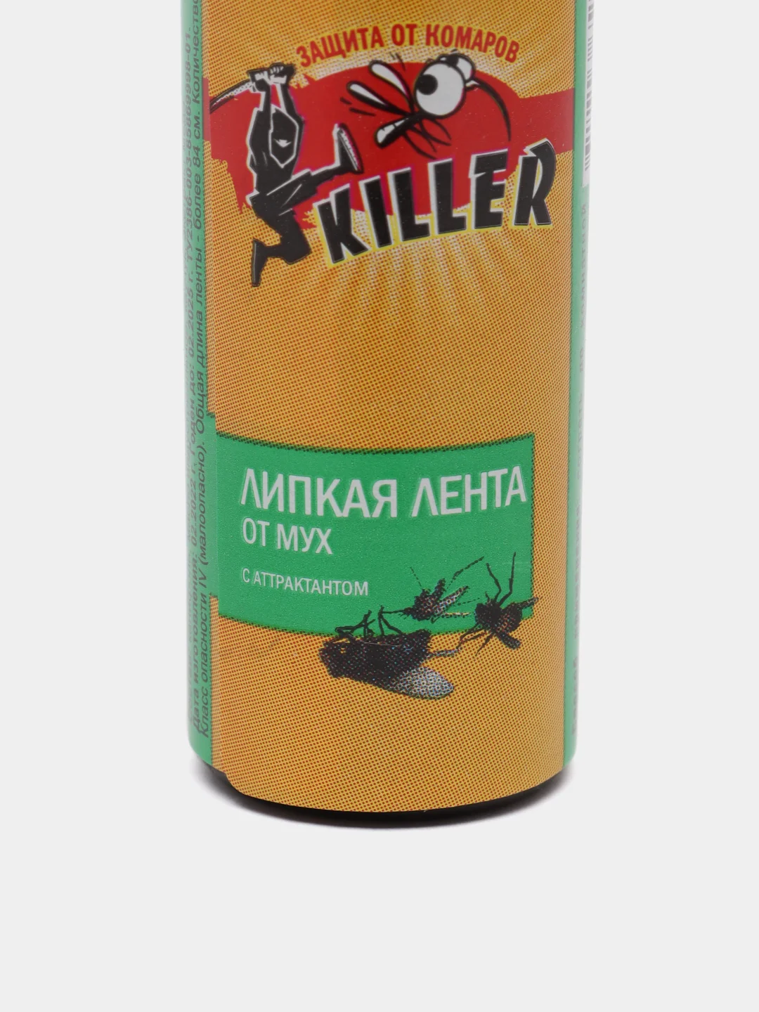 Липкая лента от мух "Киллер", 1 шт