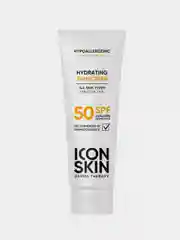 ICON SKIN Крем для лица увлажняющий солнцезащитный SPF 50 для всех типов кожи, 75 мл