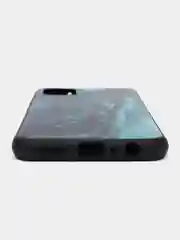 Тёмно-бирюзовый чехол для Samsung Galaxy A04, с принтом, с рисунком (Самсунг Галакси А04)