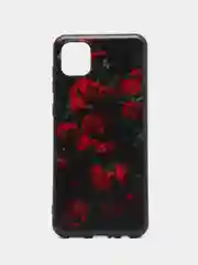 Оранжевый чехол для Samsung Galaxy A04, с принтом, с рисунком (Самсунг Галакси А04)