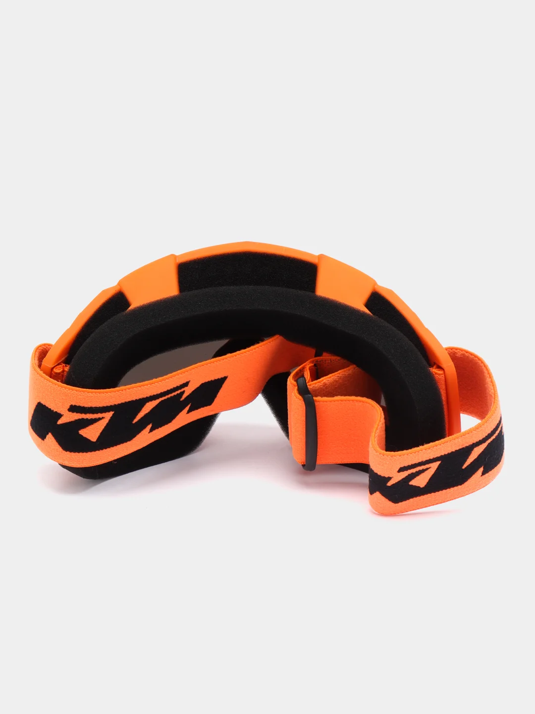 Очки кроссовые KTM-O-0195, оранжевые, стекло зеркальное, с чехлом