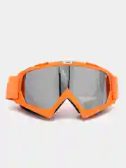 Очки кроссовые KTM-O-0195, оранжевые, стекло зеркальное, с чехлом