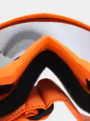 Очки кроссовые KTM-O-0195, оранжевые, стекло зеркальное, с чехлом