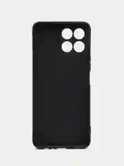 Тёмно-бирюзовый силиконовый чехол для Honor X8 4G, с принтом, с рисунком (Хонор Х8 4 Джи)
