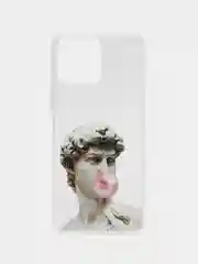 Алый силиконовый чехол для Honor X8 4G, с принтом, с рисунком (Хонор Х8 4 Джи)
