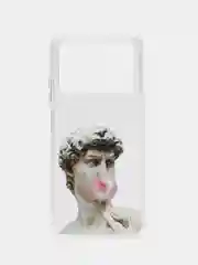 Алый силиконовый чехол для Xiaomi POCO M4 Pro 4G, с принтом, с рисунком (Сяоми ПОКО М4 Про 4г)