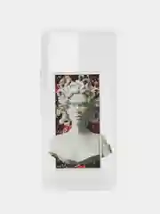 Аметистовый силиконовый чехол для Realme 8 4G/Realme 8 Pro (Реалми 8/8 Про), с принтом, с рисунком