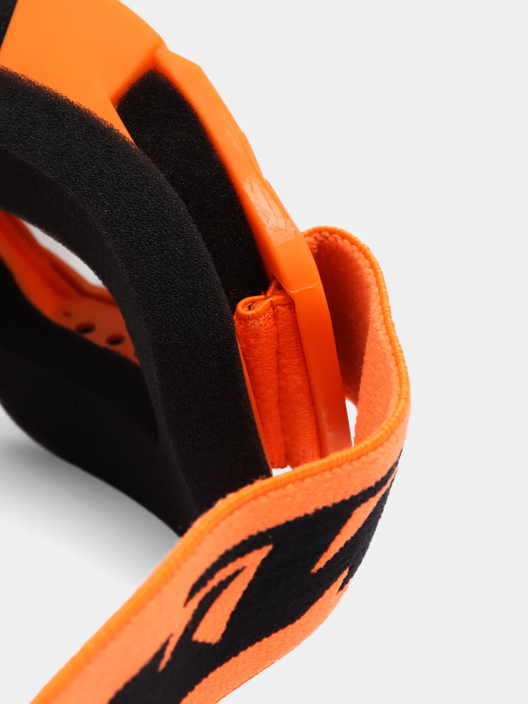 Очки кроссовые KTM-O-3867, оранжевые, стекло черное, с чехлом