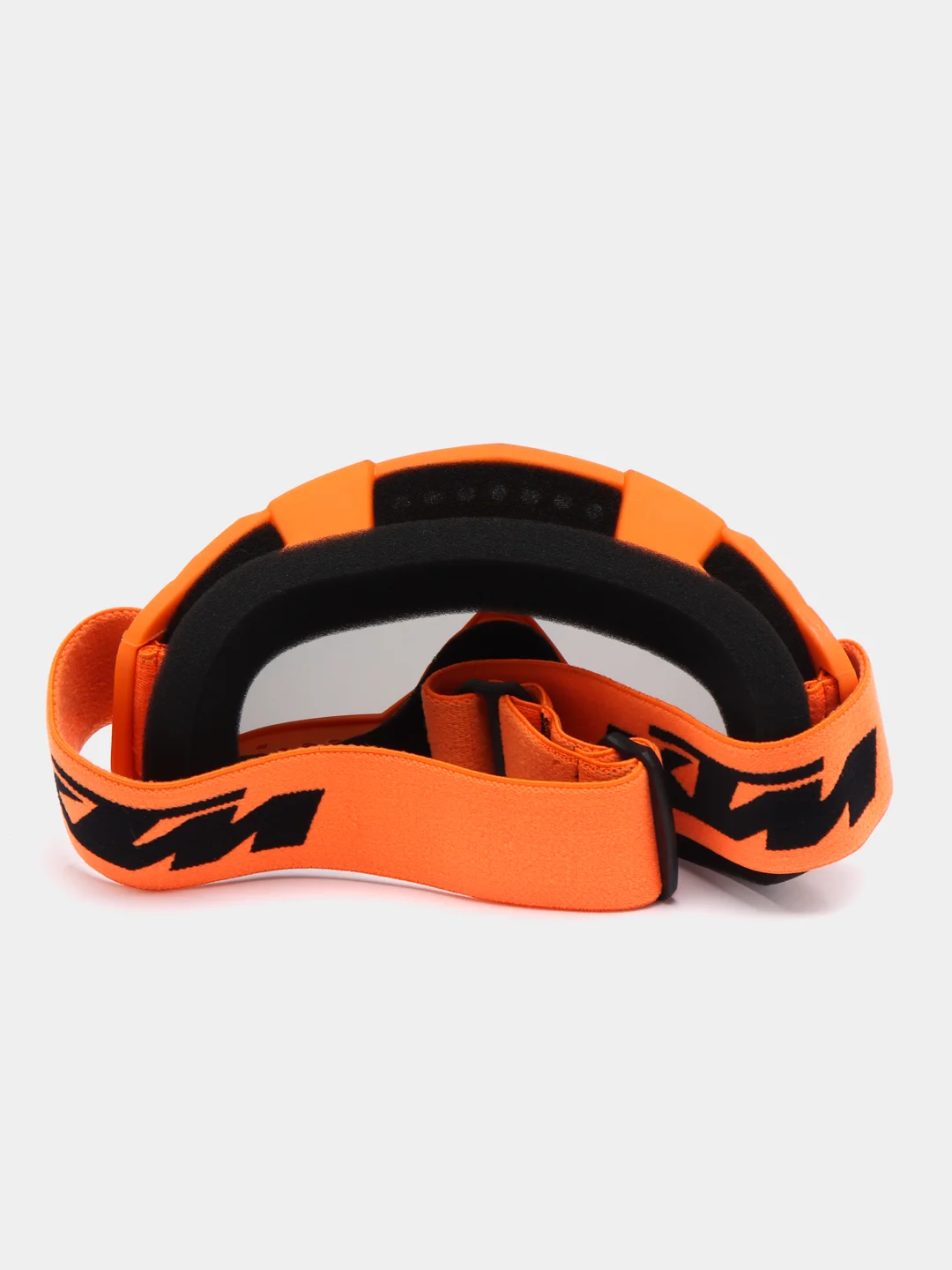 Очки кроссовые KTM-O-3867, оранжевые, стекло черное, с чехлом