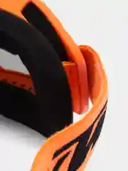 Очки кроссовые KTM-O-6084, оранжевые, стекло синее, с чехлом