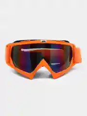 Очки кроссовые KTM-O-6084, оранжевые, стекло синее, с чехлом