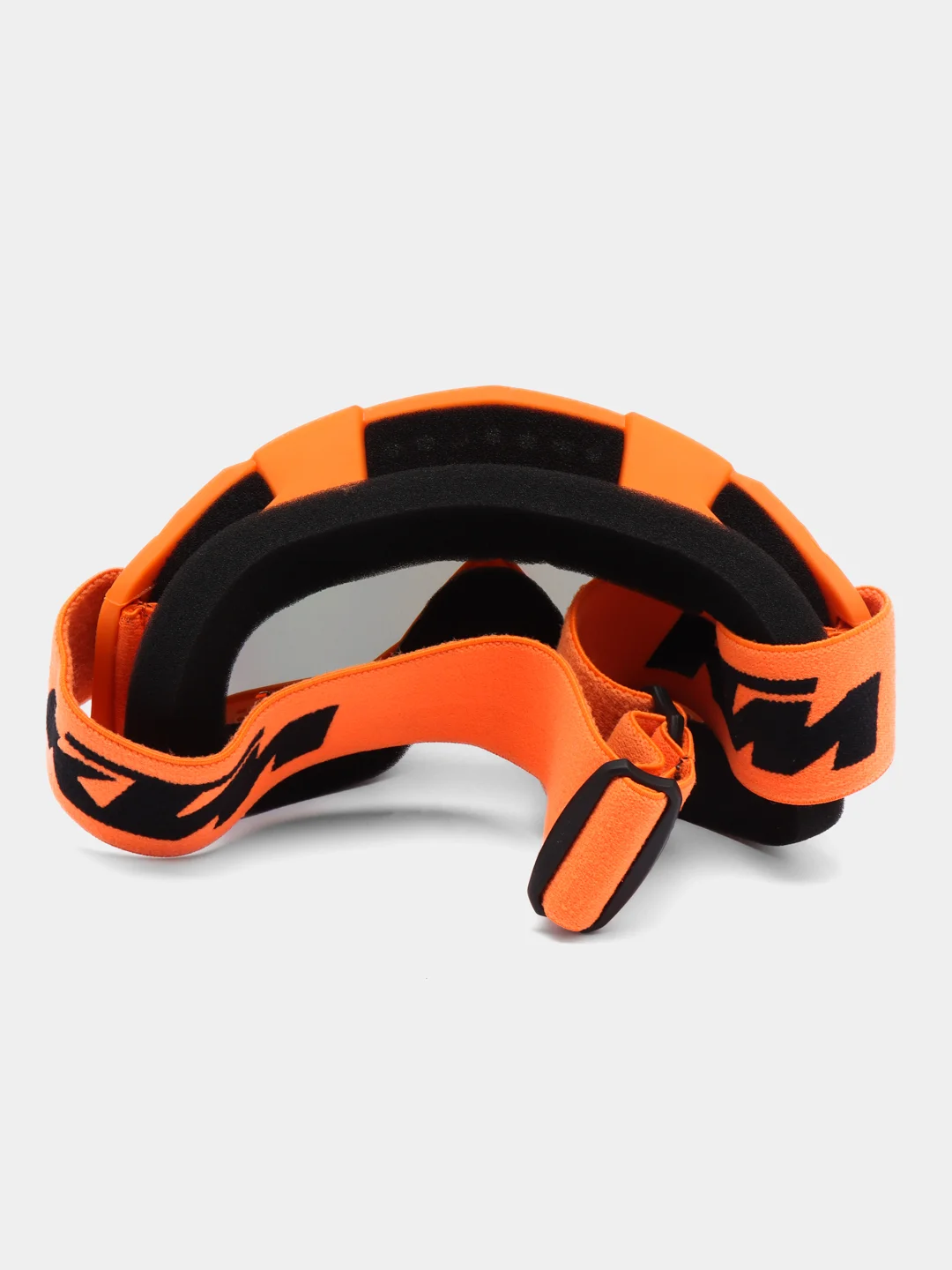 Очки кроссовые KTM-O-6084, оранжевые, стекло синее, с чехлом