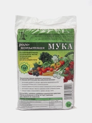 Мука рогокопытная азотно - калийное органическое удобрение 1 кг, Знатный Фермер