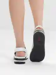 Белый босоножки женские Rieker из натуральной кожи