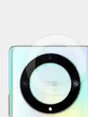 Прозрачный защитное стекло на камеру BROSCORP для телефона Honor X9a, Magic5 Lite, прозрачное