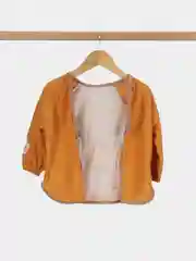 Желтый нагрудник для детского творчества