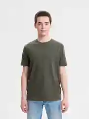 Зеленый футболка мужская