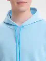 Голубой худи унисекс
