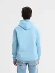 Голубой худи унисекс
