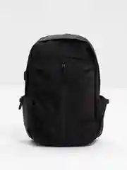 Черный рюкзак спортивный, подростковый, с зарядкой USB